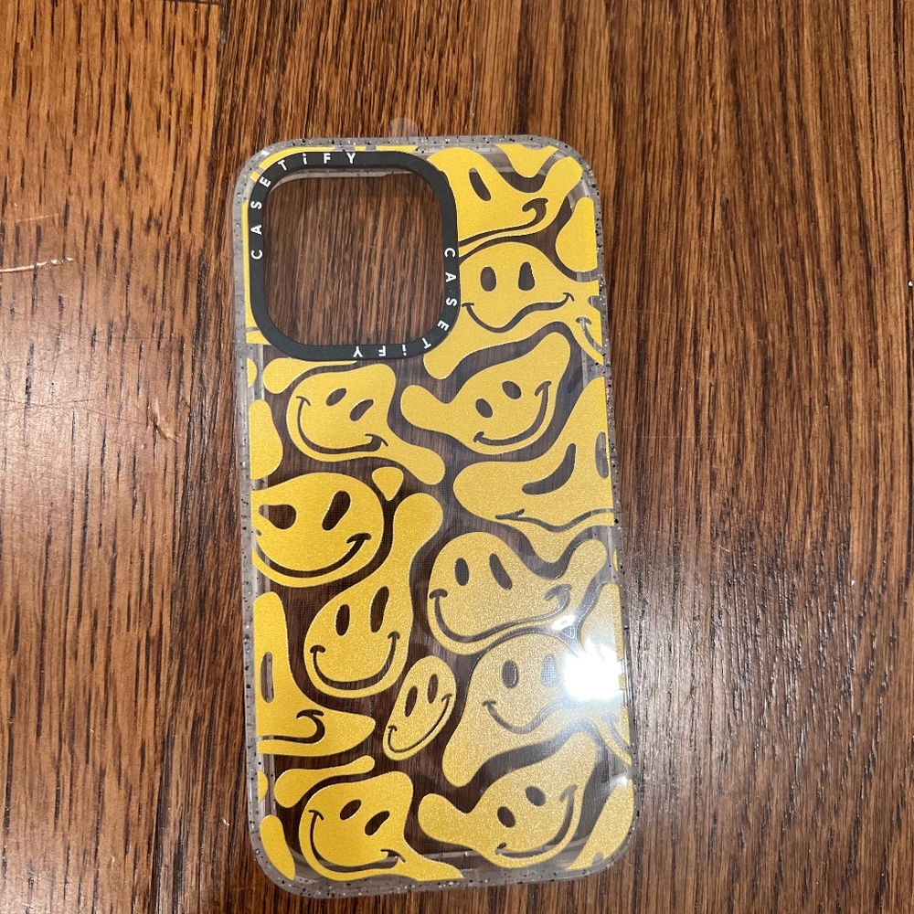 Casetify Smilie Face Phone Case